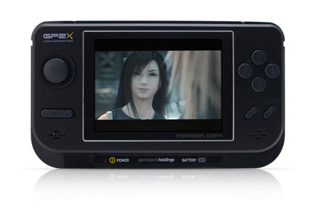 gp2x front view